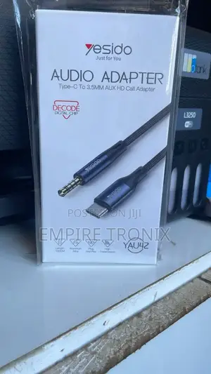 Yesido Yau42 Type-C to 3.5mm Aux Audio Cable