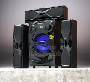 Aborder Brand 3.1 Channel Multimedia Speaker System With a Subwoofer.
