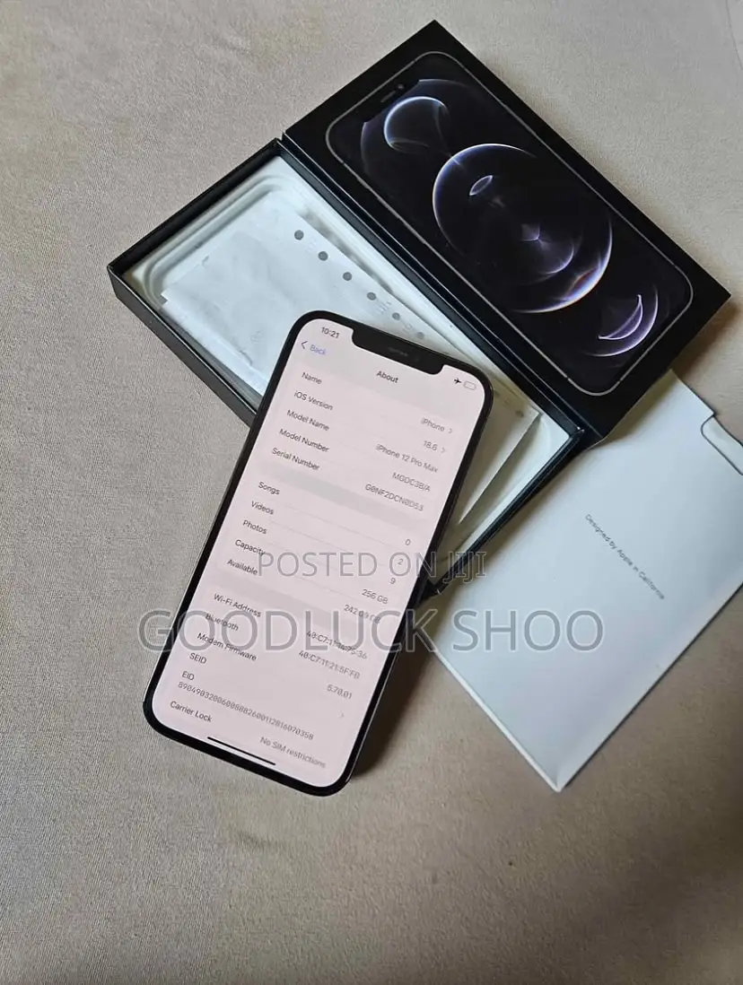 New Apple iPhone 12 Pro Max 256 GB