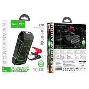 Hoco Qs1 Portable Smart Car Jump Starter 10000mah 600a Power