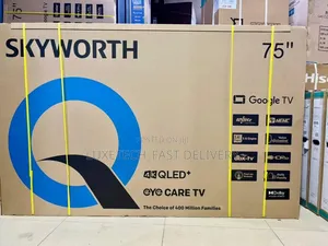 Skyworth 75" Qled+ Google Tv