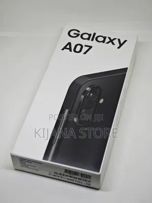 New Samsung Galaxy A07 4G 64 GB Black