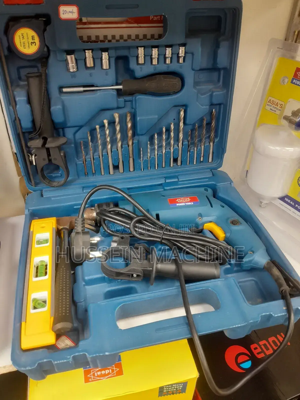 Drill Set With Ful Tools Ideal Brand