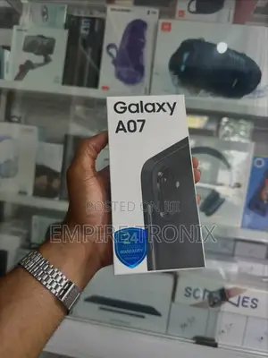 New Samsung Galaxy A07 128 GB Black