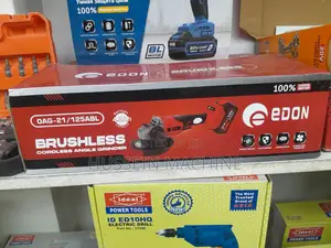 Cordless Angle Grinder 5'' Edon Brand New Stock