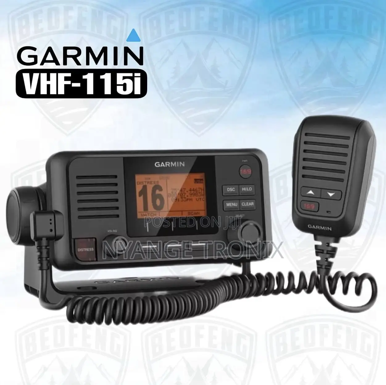 Garmin 115i VHF Compact Marine Radio With GPS