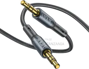 Vidvie Braided 3.5mm Male To Male Stereo Aux Audio Cable For Car Audio