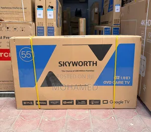  Skyworth 55” Uhd Google Tv