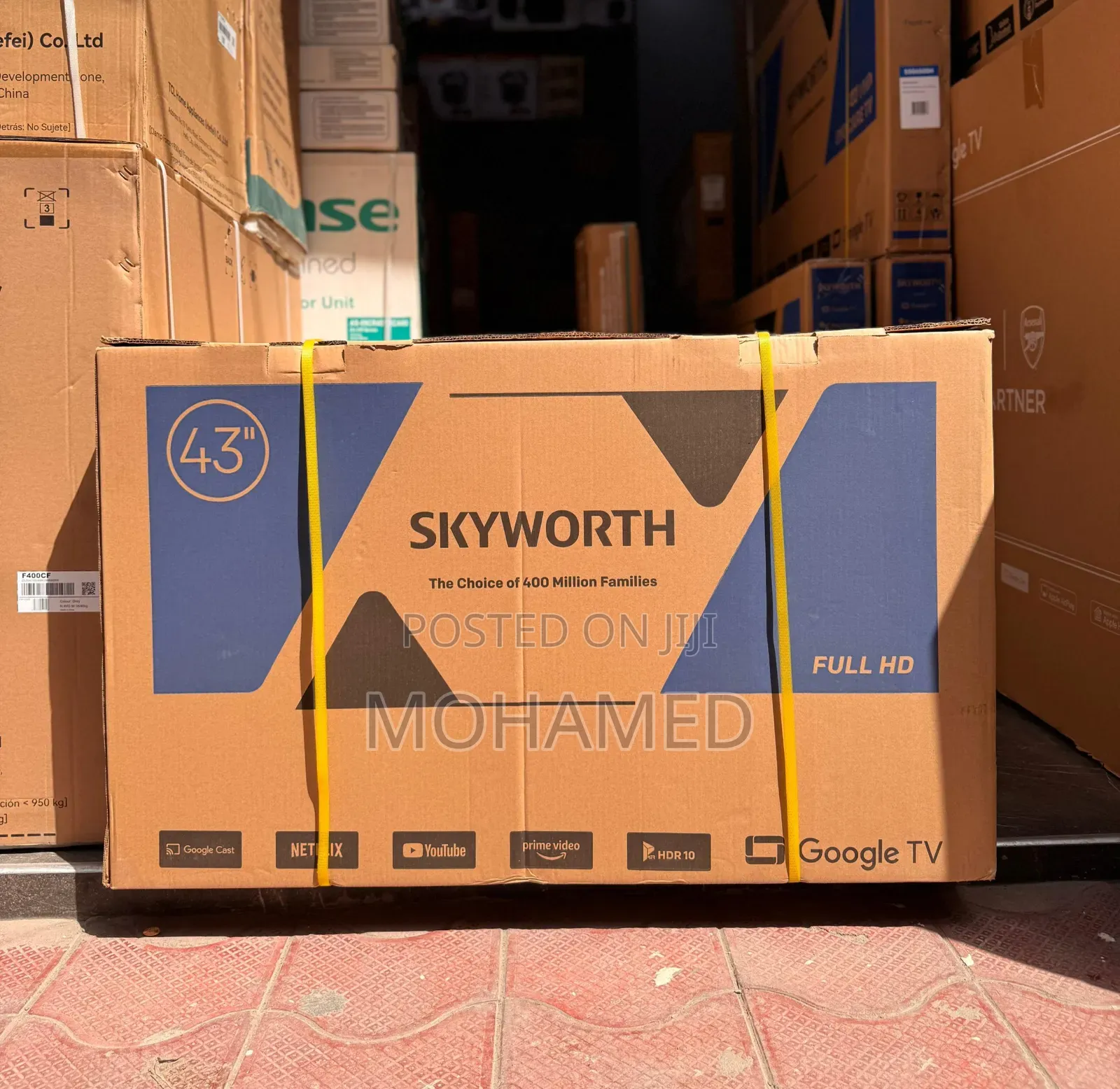 Skyworth 43 Android Tv
(E3500g)
