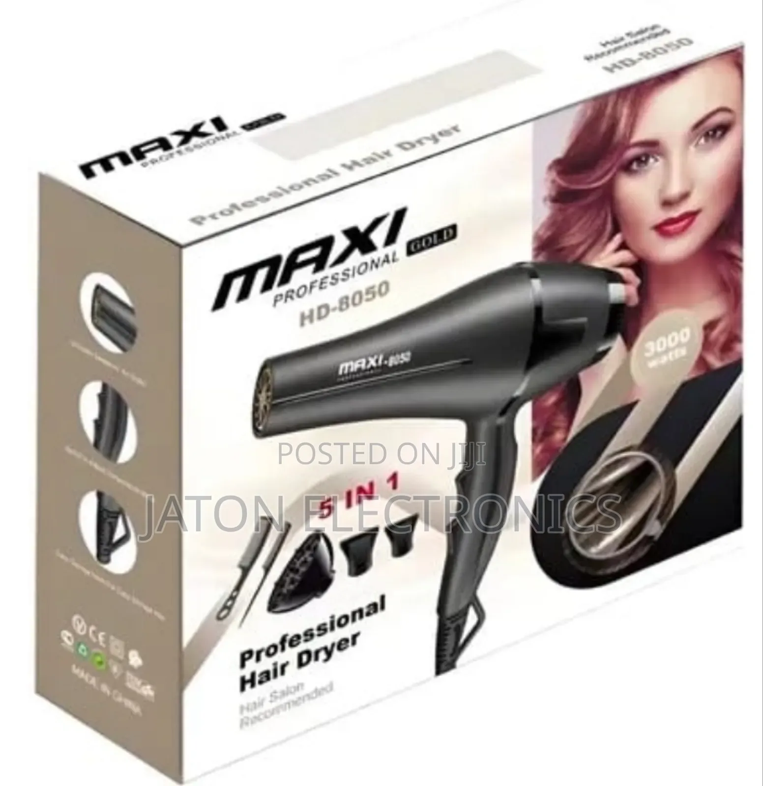 Maxi Proffesional Hair Dryer 5 in 1