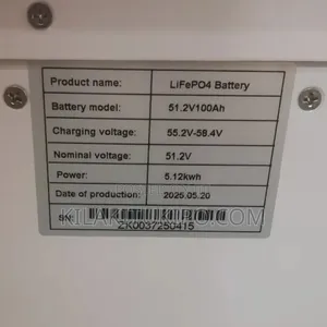51.2v100ah 5.12kw Lithium Battery
