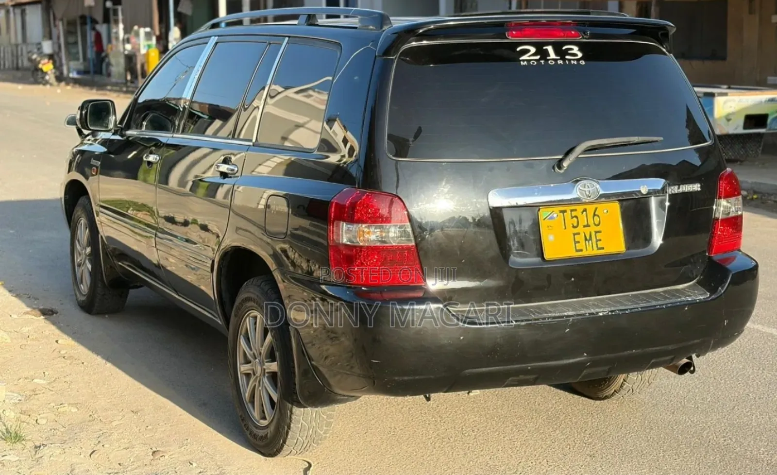 Toyota Kluger 2007 Black