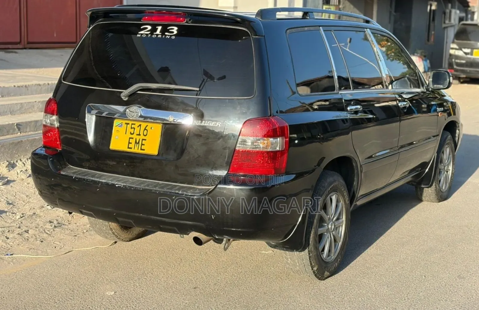 Toyota Kluger 2007 Black