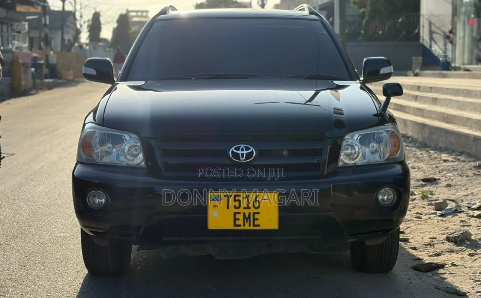 Toyota Kluger 2007 Black