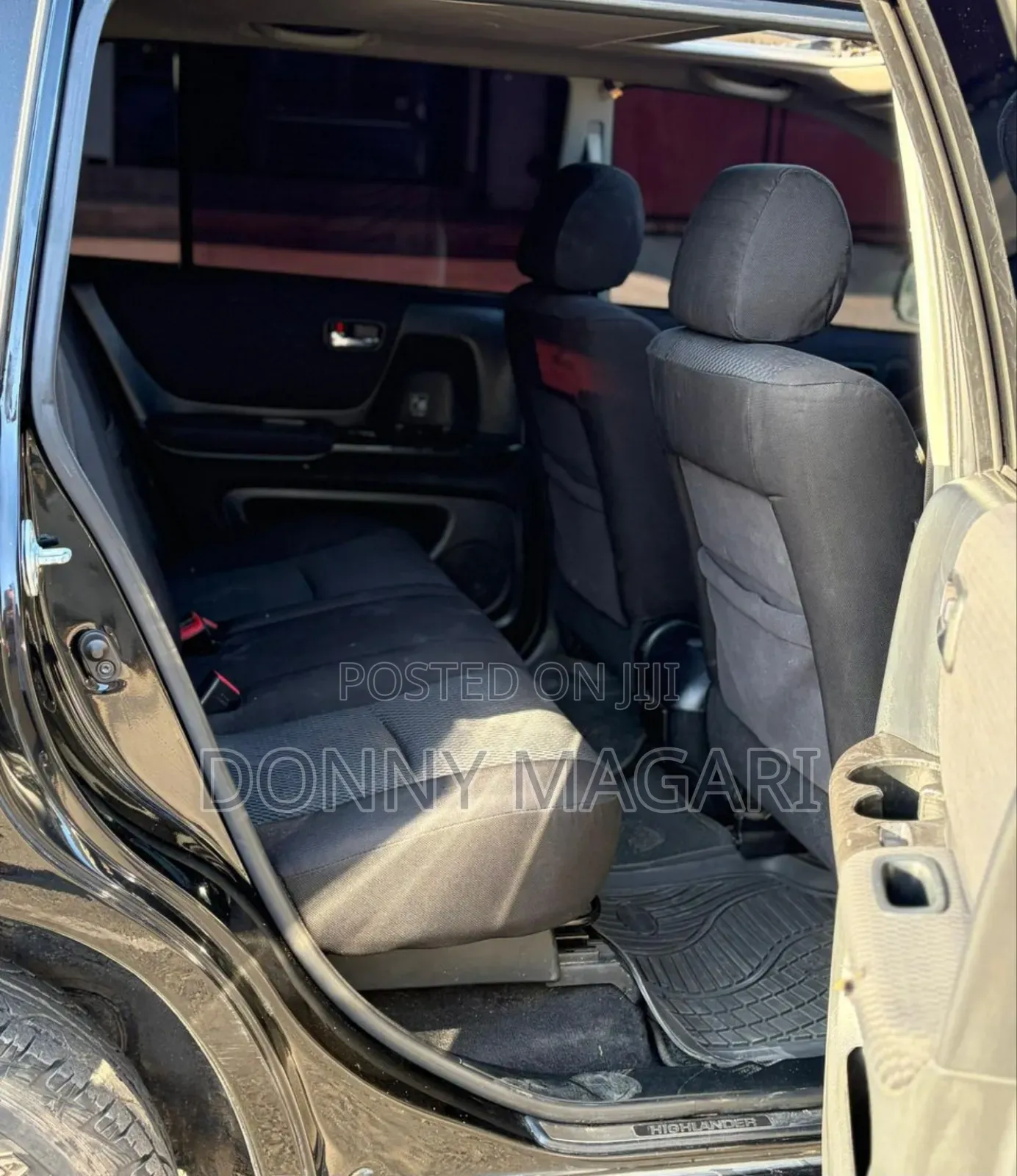 Toyota Kluger 2007 Black
