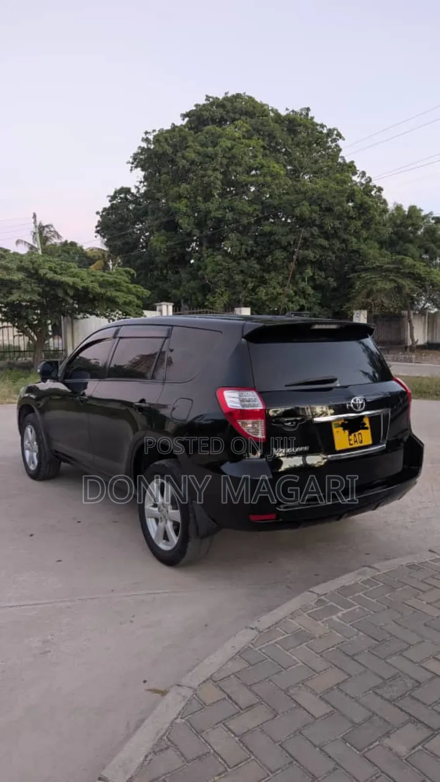 Toyota Vanguard 2009 Black