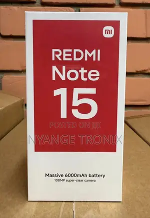 New Xiaomi Redmi Note 15 Pro 256 GB Black
