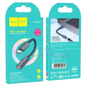 Hoco Ua29a Usb-c To Lightning Cable Adapter Braided Charge Sync