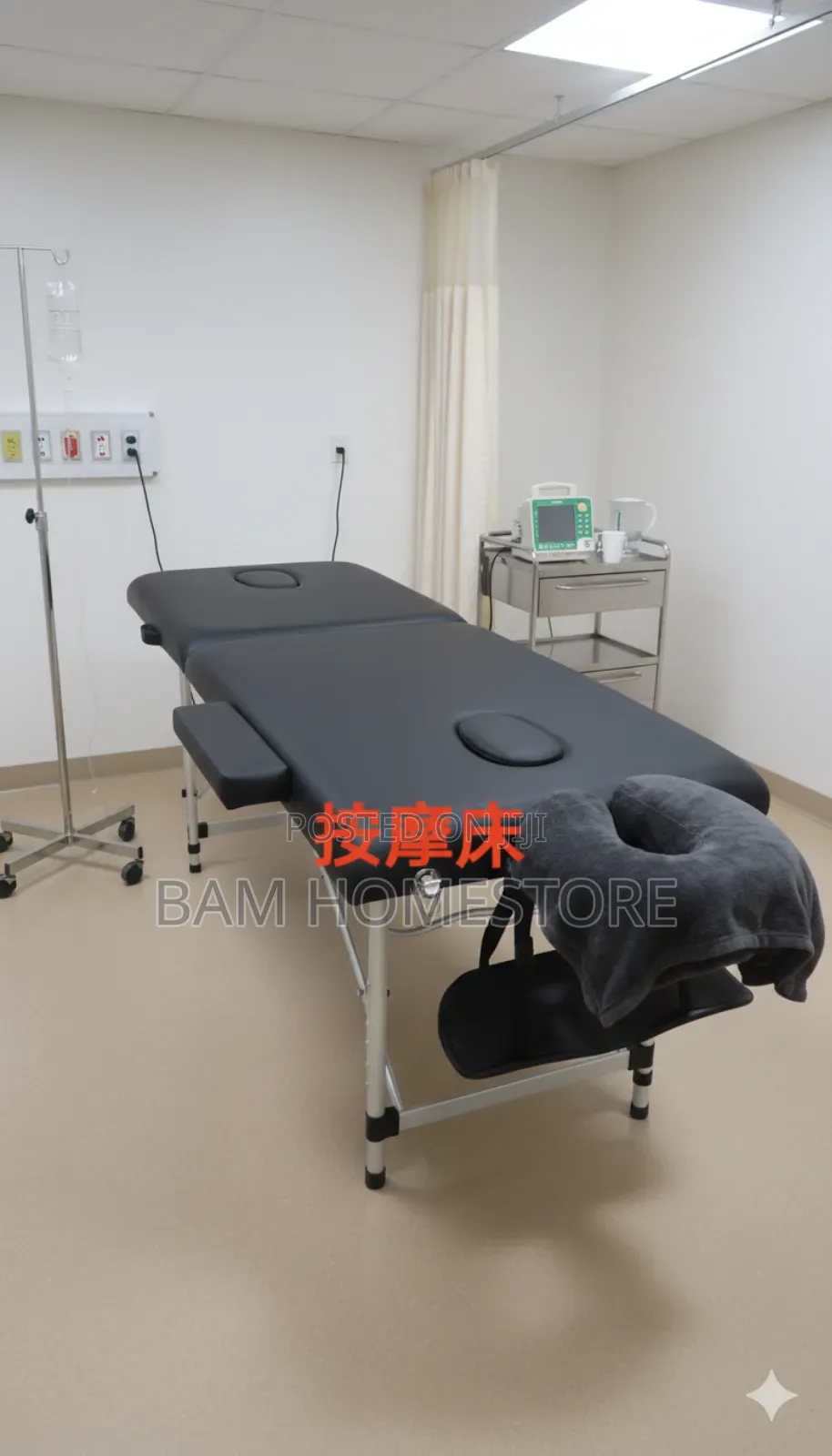 Portable Folding Massage Bed Spa Tattoo Beauty Couch With Carrying Bag