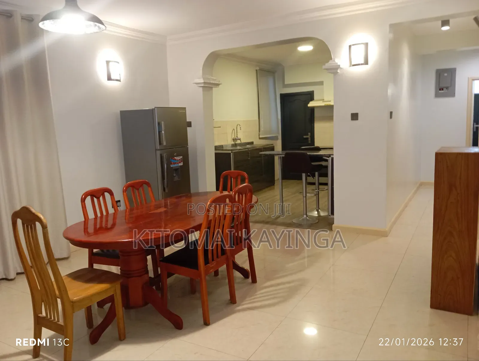 Furnished 3bdrm Apartment in Masaki for rent