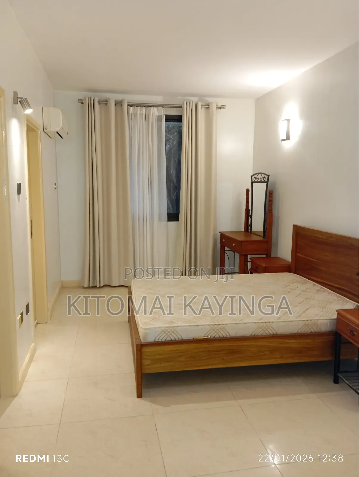 Furnished 3bdrm Apartment in Masaki for rent