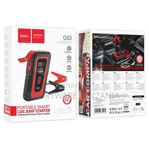 Hoco Qs3 Portable Car Jump Starter 10000mah 1200a Peak Power