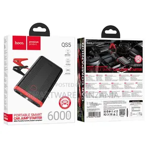 Hoco Qs5 Portable Car Jump Starter 6000mah 400a Compact Power