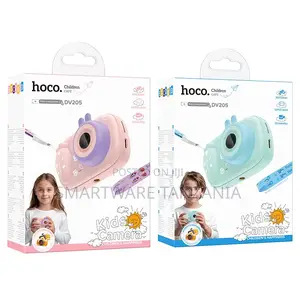 Hoco Dv205 Kids Camera Snail Shape Cute Digital Photography