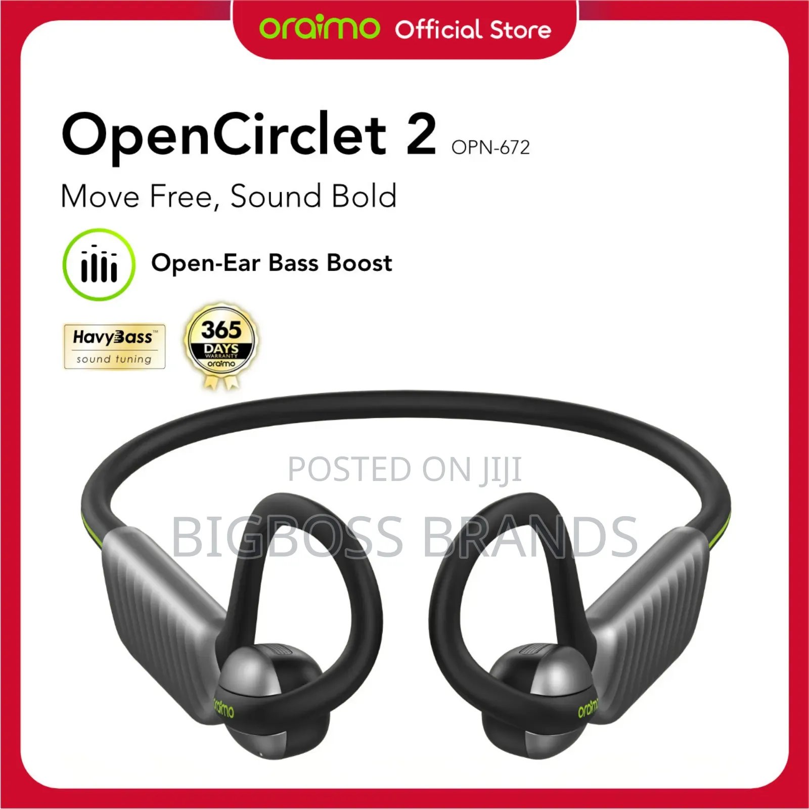 Oraimo Open Circle Bass Boost Opn-672