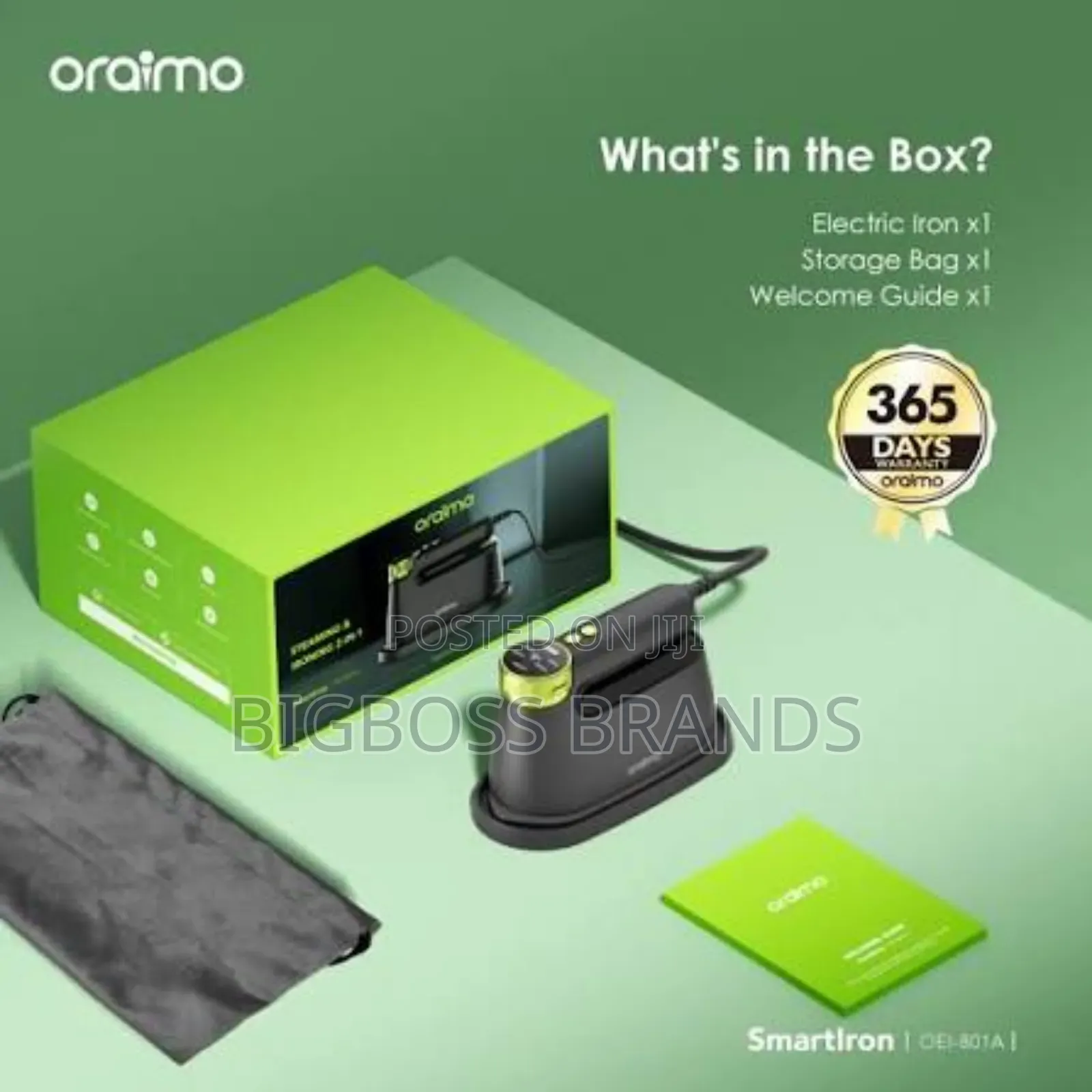 Oraimo Smartiron 1740w Portable Electric Iron