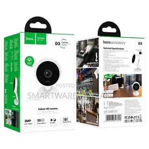 Hoco D3 Indoor Wifi Security Camera 3mp 3d Motion Detection