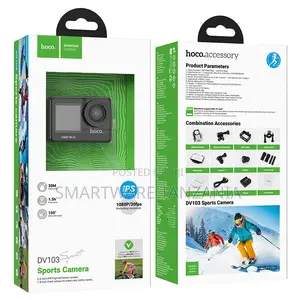 Hoco Dv103 Action Camera 1080p 30fps Sports Camera Waterproof