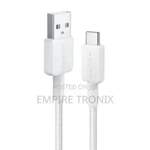 Anker 322 Powerline Usb-a to Usb-C Cable A81h521 3ft