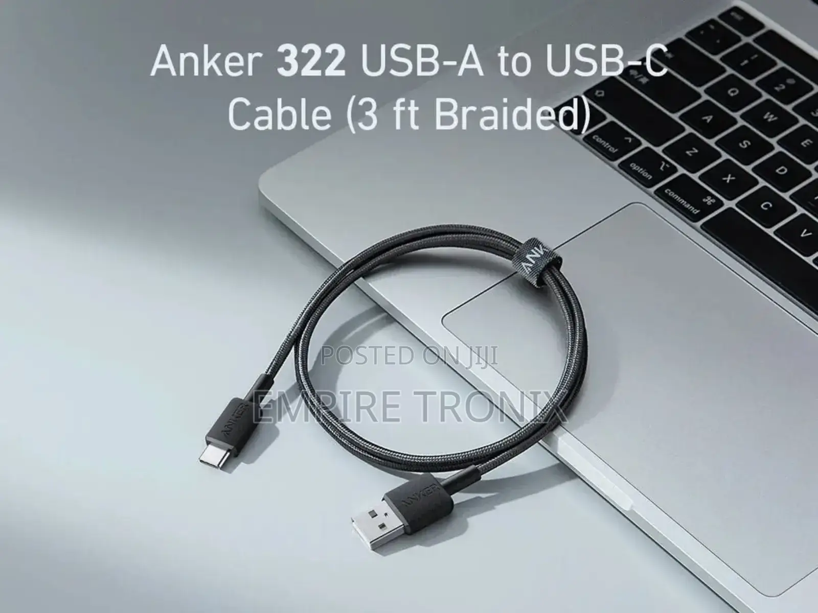 Anker 322 Powerline Usb-a to Usb-C Cable A81h521 3ft