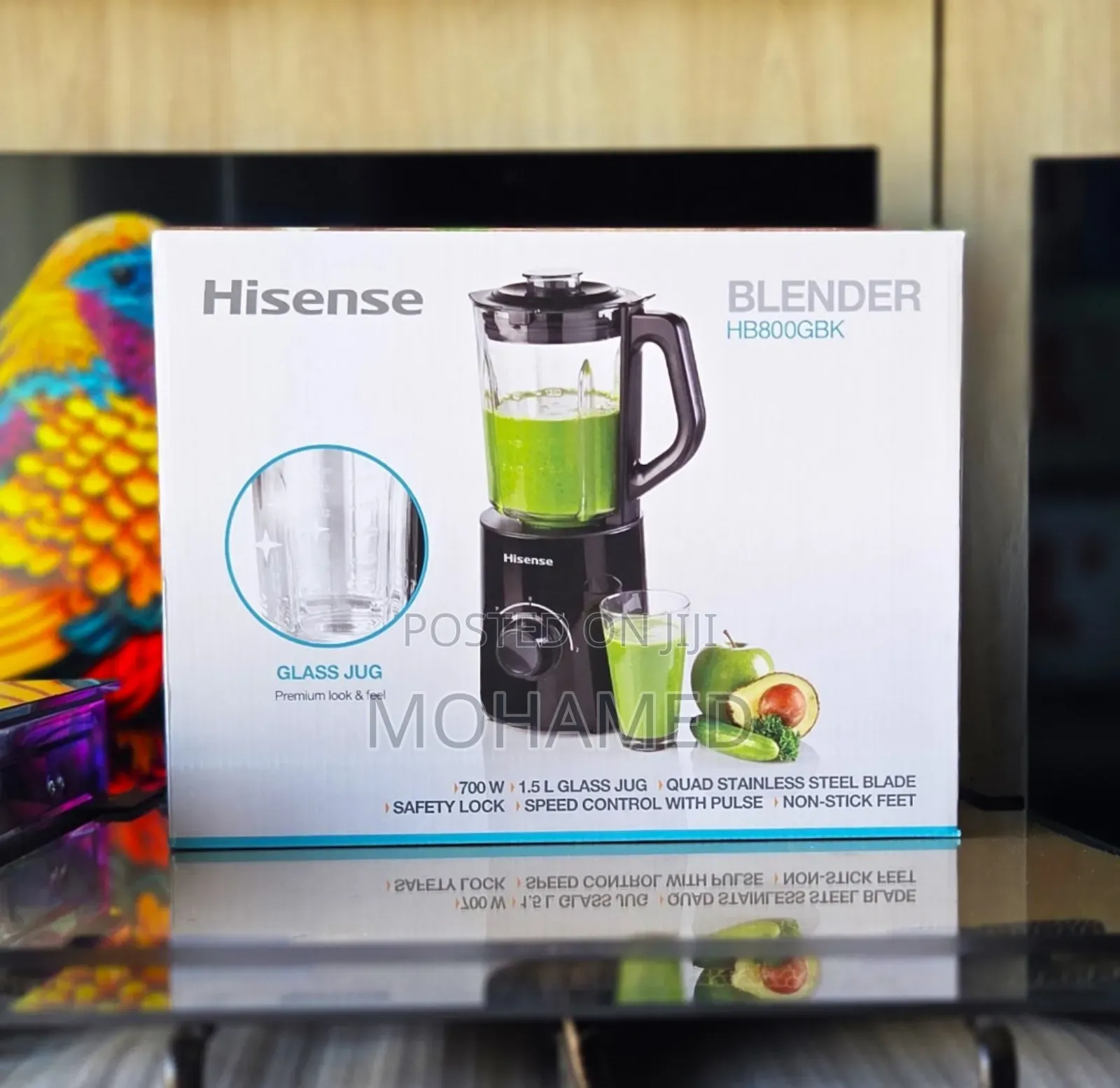  Hisense Blender – Hb800gbk 