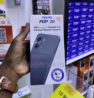 New Tecno Pop 10 128 GB Black