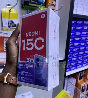 New Xiaomi Redmi 15C 4G 128 GB Black