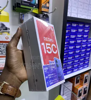 New Xiaomi Redmi 15C 4G 128 GB Black