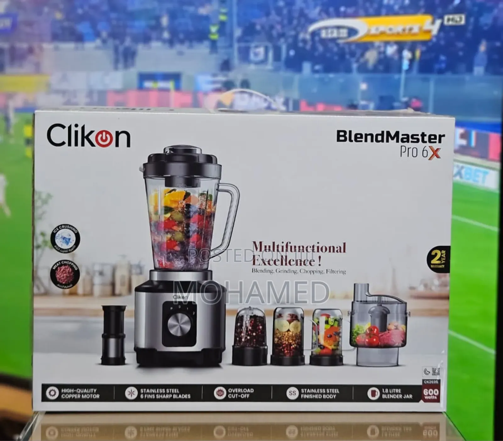 *Clikôn Blender Master* *Ck2695* *600w* *1.8l* *