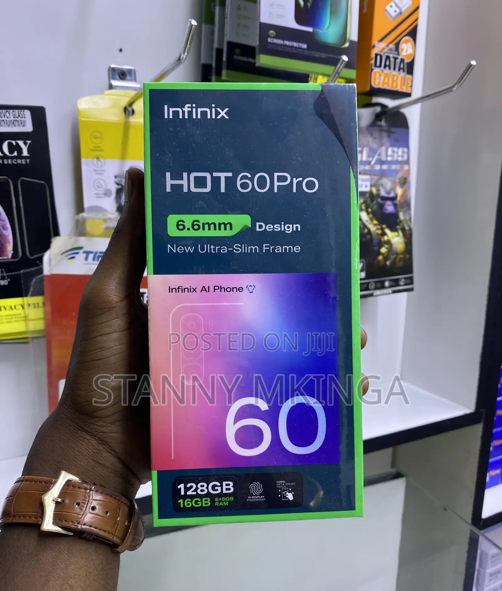 New Infinix Hot 60 Pro 128 GB Black
