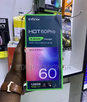 New Infinix Hot 60 Pro 128 GB Black