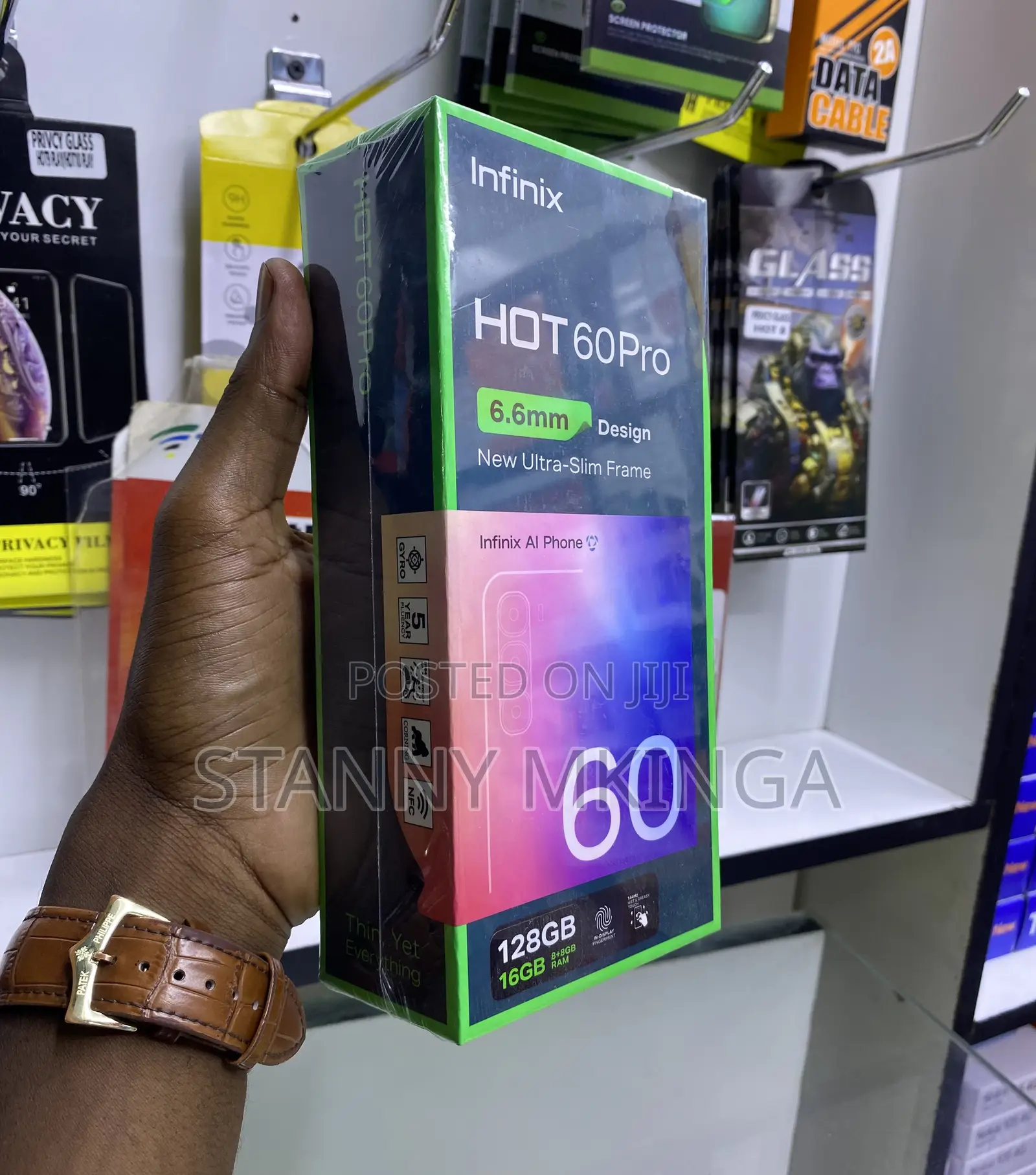 New Infinix Hot 60 Pro 128 GB Black