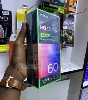 New Infinix Hot 60 Pro 128 GB Black