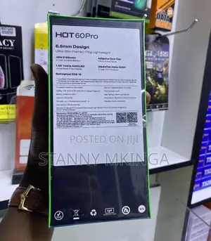 New Infinix Hot 60 Pro 128 GB Black