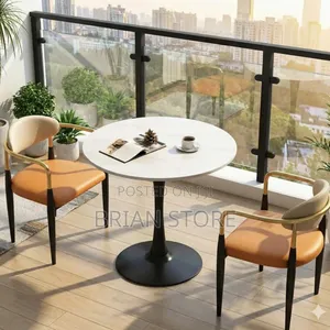 Balcony Set 2 Chairs and 1 Round Table