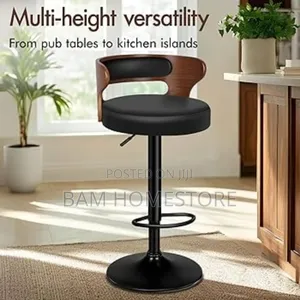Executive Wooden Luxury Swivel Office,Bar, Cafeteria, Counter Chair