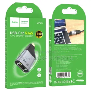 Hoco Usb-c To Rj45 Otg Ethernet Adapter 100mbps Network Connection