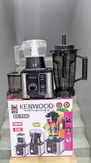 Blender 3 in 1 Kenwood Og Unapata Choper Grinder Na Jug La 4 Lita