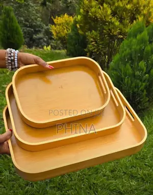 Tray Bamboo 3 PCS