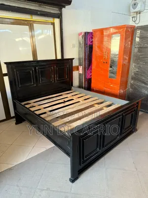 Kitanda Cha Mbao 5x6
